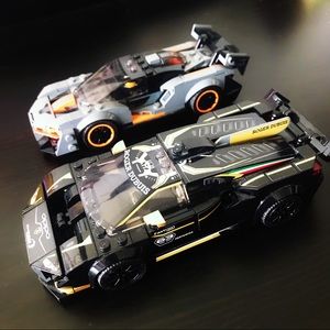 🚗 LEGO Lambo + McLaren (finished)